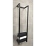 REA Handdoekrek - Staal - 95 x 25 x 20,5 cm - Mat Zwart