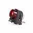 Benson Breedtelamp rubber - halogeen - 12V/24V - rood/wit - 74 mm