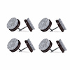 Benson Anti Krasvilt Set - met Nagel / Spijker - 8 x Ø 24 mm Benson Anti Krasvilt Set - met Nagel / Spijker - 8 x Ø 24 mm