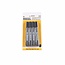 Benson Watervaste Permanent Markers Zwart - 4 stuks