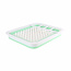 Benson Opvouwbaar afdruiprek - Compact - 38 x 30 x 11 cm - Wit/grijs of wit/groen