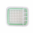 Benson Opvouwbaar afdruiprek - Compact - 38 x 30 x 11 cm - Wit/grijs of wit/groen
