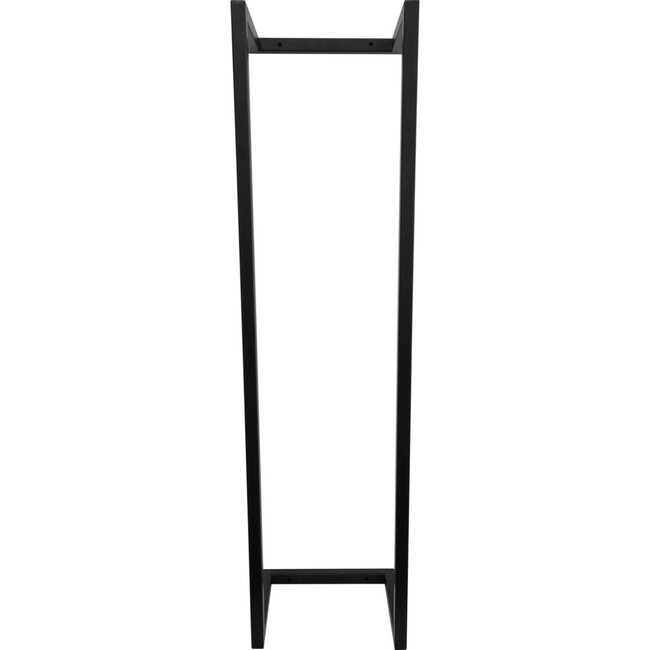 REA Handdoekrek - Staal - 65 x 25 x 20,5 cm - Mat Zwart