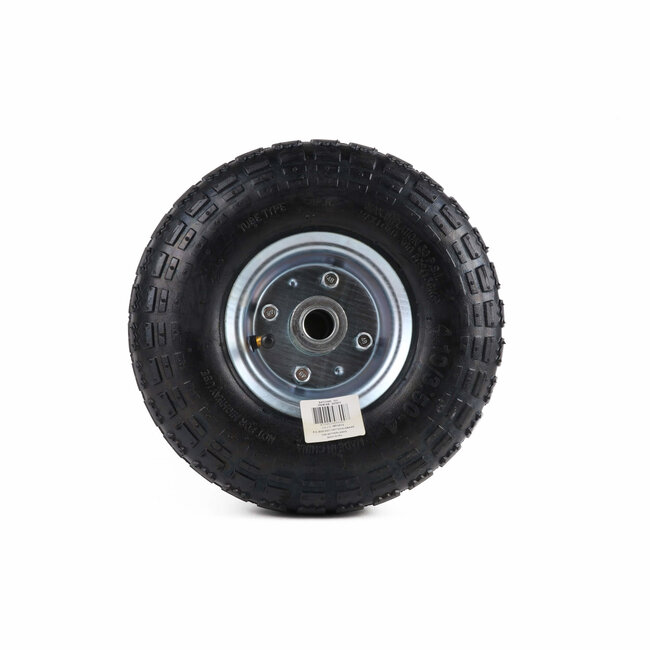 Benson Neuswiel luchtband met metalen velg - 260 x 85 mm - 150 kg belasting - 20 mm as