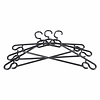 Benson Kledinghangers Zwart - 3 stuks Benson Kledinghangers Zwart - 3 stuks