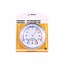 Benson Analoge wandthermometer en hygrometer - comfortzones - wit - 12,9 cm
