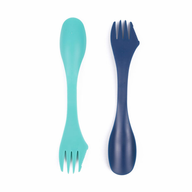 Benson Bestek / Spork - Kunststof - 17.5 cm - 2 stuks