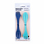 Benson Multifunctionele spork - 3-in-1 bestek - kunststof - 17,5 cm - 2 stuks