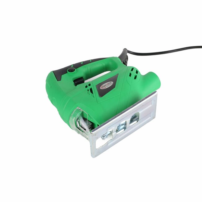 Hofftech Wipzaag - decoupeerzaag - 400 watt - stofafzuiging - geleiderailsysteem - inclusief 2 zaagjes