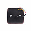 Benson Vierkant LED achterlicht set - 18 LED - 10 x 10 cm - 12V - helder glas