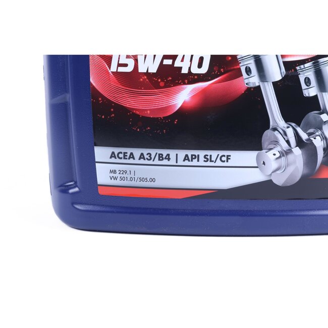 Exrate Universele motorolie - 15W40 - 5 liter - anti-slijtage en anti-corrosie