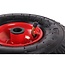 Benson Reservewiel staal - 260 x 85 mm - voor steekwagen en bolderkar - rood