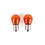 Benson Knipperlicht - Autolamp 12 Volt - 21 Watt - BAU15S - Oranje - 2 stuks