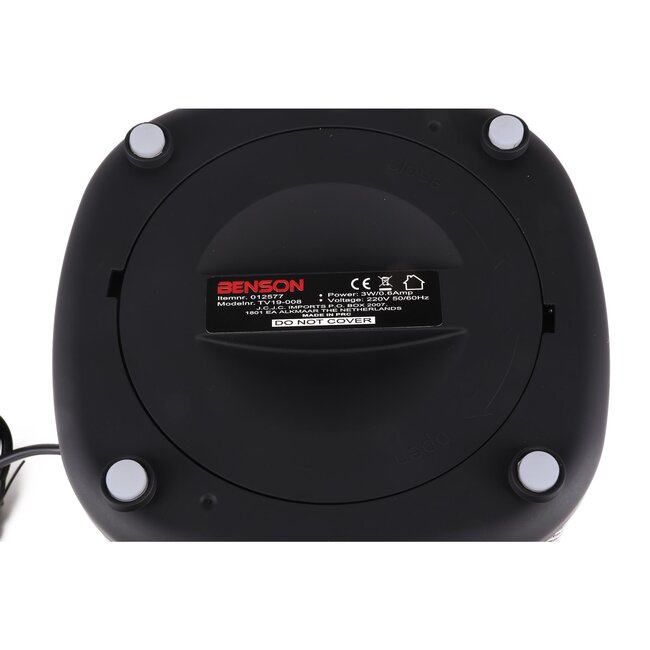 Benson Elektrische muggen- en insectenvanger - UV-licht - USB-aansluiting - Compact - Stil - 3 snelheden - 50m² bereik