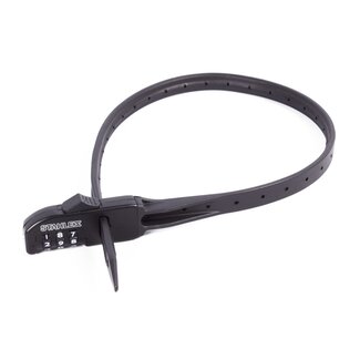 Stahlex Innovatief cijferslot - kabelbinderstijl - 3-cijferig - 56 cm - zwart