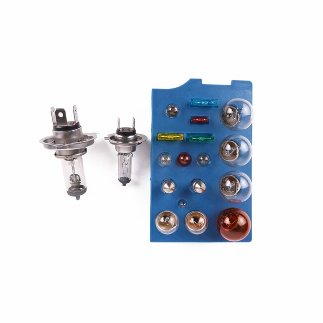 Benson Complete autolampenset - H7 en H4 - 19-delig - Inclusief handige koffer