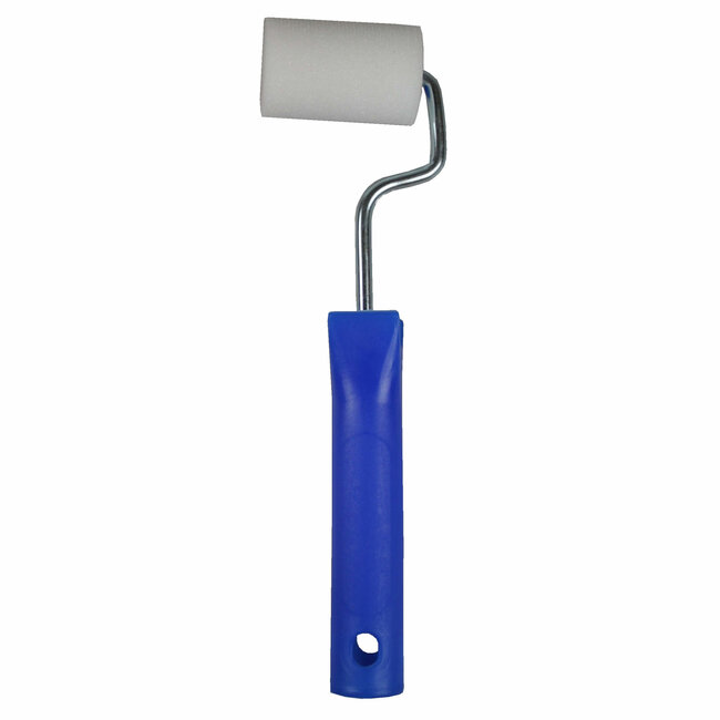 Benson Mini rollerbeugel - rechte vorm - schuimroller - 21.5 cm - blauw