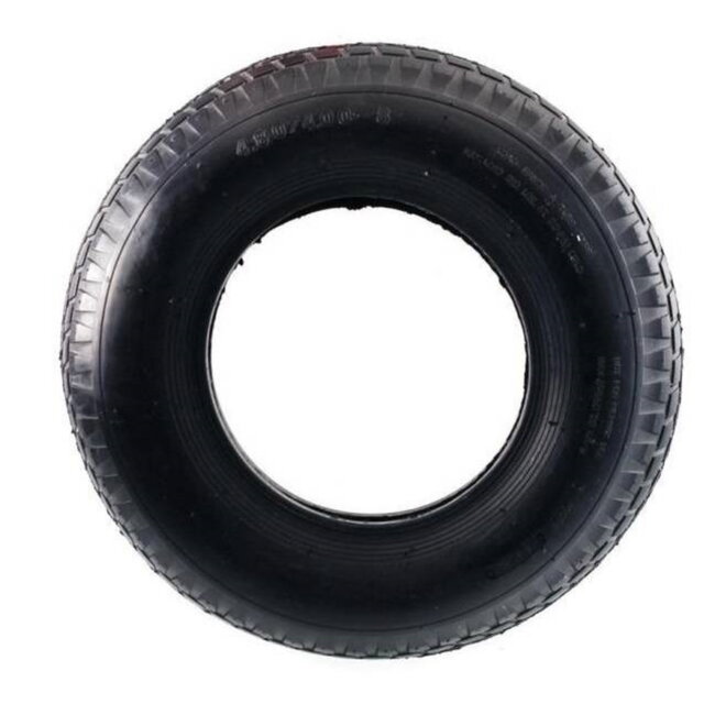 Benson Buitenband voor kruiwagens en skelters - PLY 2 - Ruitpatroon - Diameter 400 mm - Wielbreedte 100 mm