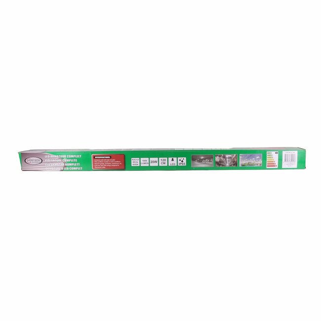 Hofftech Waterdicht LED-armatuur - 120 cm - IP65 - Voor binnen en buiten - Inclusief LED-buis