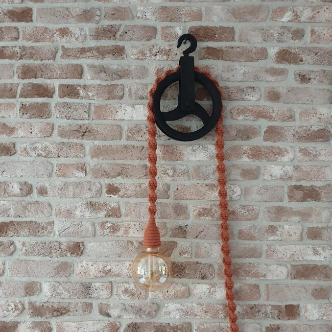 Benson Robuuste hijshaak - gietijzer - Ø 220 mm - zwart - max. 600 kg