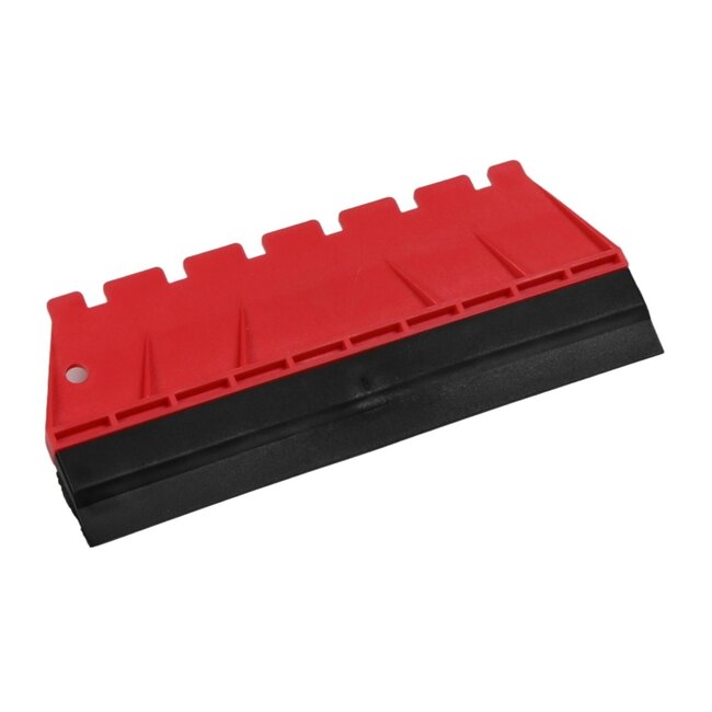 Benson Combinatie lijmkam met voegrubber - 6 mm - zwart - ideaal voor tegelwerk en tapijt