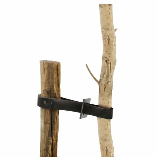 MM Eurotool Boomband met ronde rand - boomstabilisatie - 75 cm - zwart - inclusief bevestigingsset