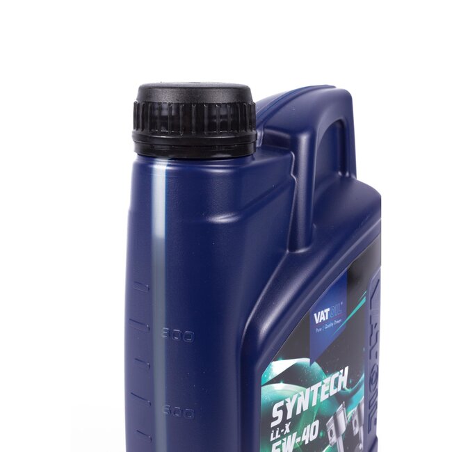 VATOIL Hoogwaardige semi-synthetische motorolie - 5W-40 - 1 liter - vermindert brandstofverbruik