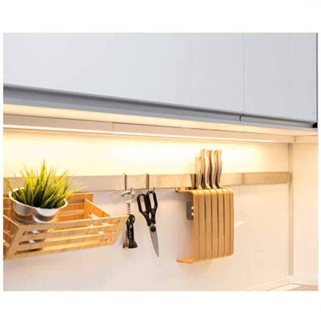 Benson Slimme LED strip met bewegingssensor - warmwit licht - 1 meter - flexibel en energiezuinig