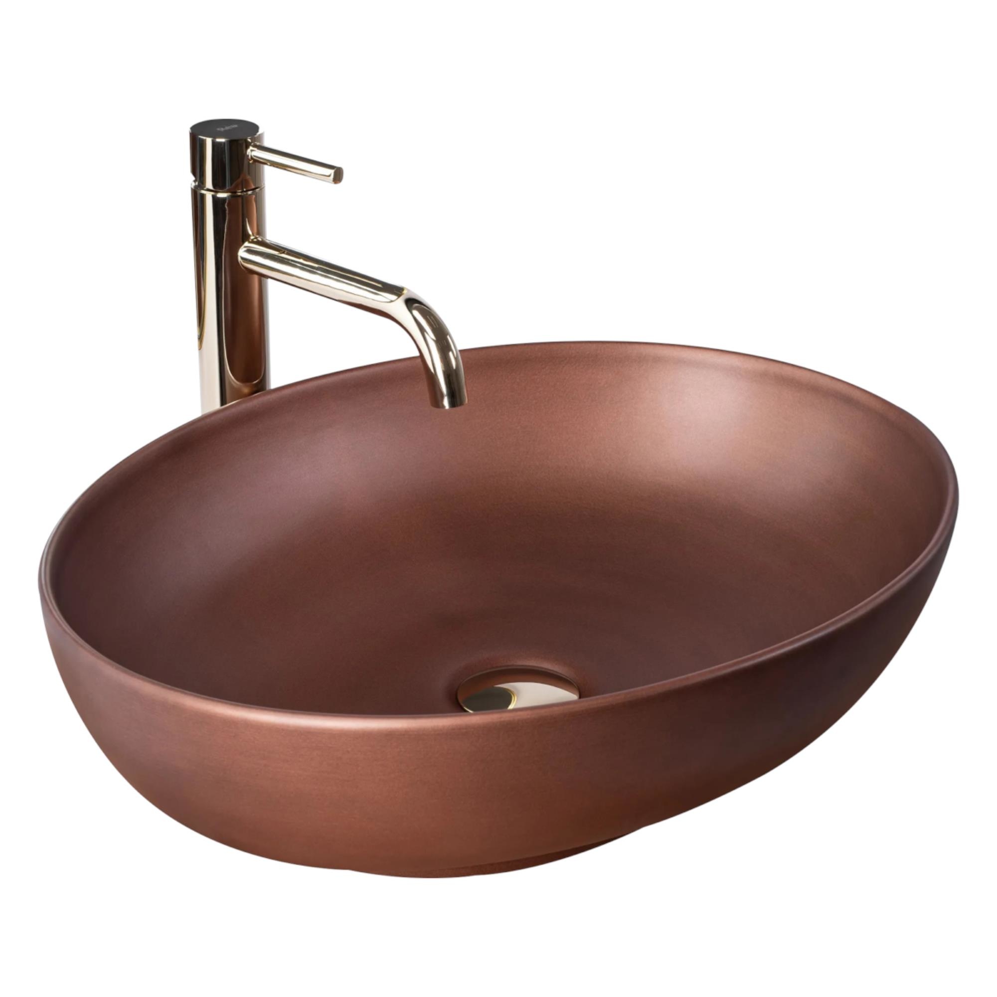 REA Villa Opzetwastafel - Waskom - 51.5 x 39.5 x 11 cm - Copper