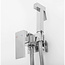 REA Inbouw bidetkraan set - chroom - messing - compact design