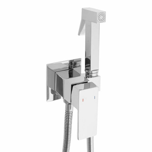 REA Fenix - Bidetkraan Inbouw Mengkraan met Bidet Sproeier Set - Chroom REA Fenix - Bidetkraan Inbouw Mengkraan met Bidet Sproeier Set - Chroom