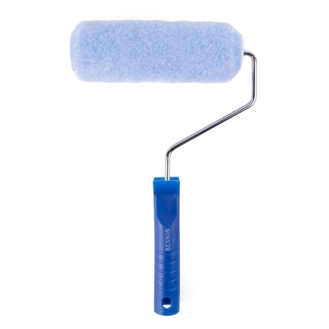 Benson Vachtroller - 18 cm - Voor muren, plafonds en vloeren - Blauw