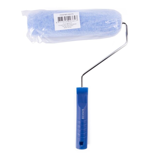 Benson Vachtroller - 23 cm - Geschikt voor water- en terpentineverf - Blauw