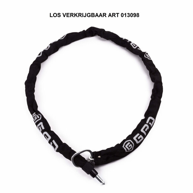 GAD Ringslot - ART Keurmerk - Zwart - Inclusief 2 sleutels - Beveiligd tegen zagen en boren