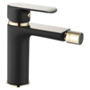REA Bloom Bidetkraan - Laag Model - Mat Zwart/ Glans Goud REA Bloom Bidetkraan - Laag Model - Mat Zwart/ Glans Goud