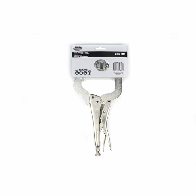 Benson Griptang C-Klem - Antiroest Chroom - Verstelbare Klemkracht - 275 mm