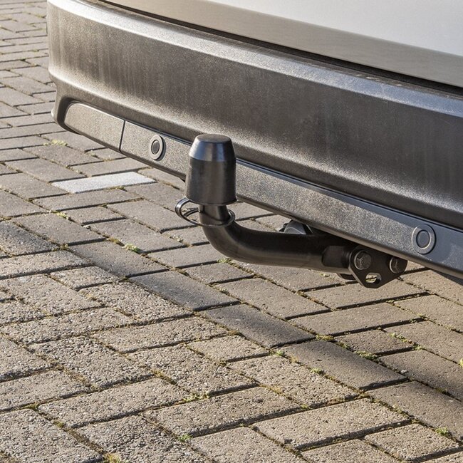 Benson Trekhaakdop met ring - PVC - zwart - 55 mm - krasbescherming