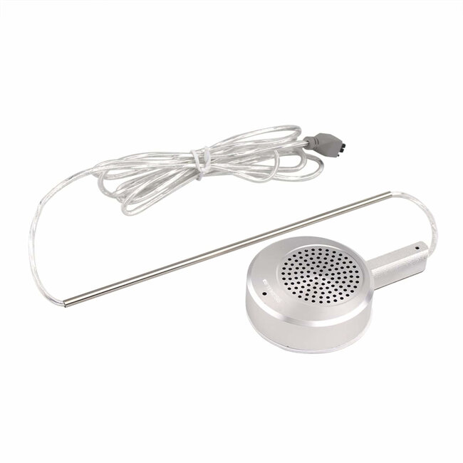 Retekess Vensterintercom - aluminium - volledig duplex - 11,8x8,7x4,5 cm - zilverkleurig - voor loket en balie achter glas