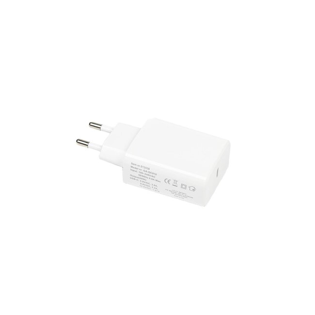 Benson USB-C oplader - 2.2A - Wit - Voor smartphones en tablets