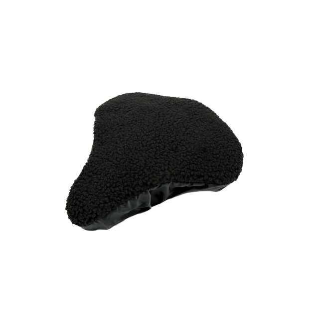 Benson Zadeldek - Imitatie schapenvacht - Comfortabel en duurzaam - Zwart