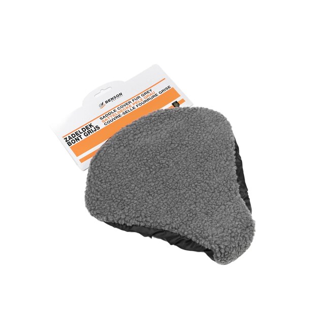 Benson Zadeldek - Imitatie schapenvacht - Comfortabel en duurzaam - Grijs