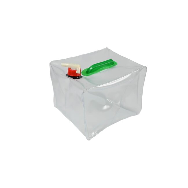 Benson Opvouwbare watertank met kraan - 10 liter - Sterk PVC - Compact op te bergen