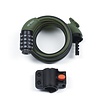 Xolid Kabelslot - Cijferslot - 4 Cijferig - Ø 12 mm - 120 cm - Groen Xolid Kabelslot - Cijferslot - 4 Cijferig - Ø 12 mm - 120 cm - Groen