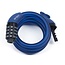 Xolid Kabelslot - Cijferslot - Herstelbaar - Ø 12 mm - 120 cm - Blauw