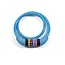 Xolid Kabelslot - Cijferslot - 4-cijferig - Ø 10 mm - 65 cm - Blauw