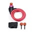 Xolid Kabelslot - Flexibel en Slagvast - 120 cm - Roze - Inclusief 3 Sleutels