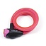 Xolid Kabelslot - Flexibel en Slagvast - 120 cm - Roze - Inclusief 3 Sleutels