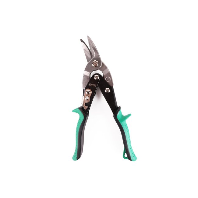 Hofftech Blikschaar - Rechtshandige knip - Gehard carbon staal - 250 mm - Easy-grip handvaten