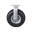 Benson Robuust bokwiel - luchtband - 70 kg draagkracht - verzinkt staal - 260 mm diameter