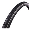 Benson Buitenband 28 x 1 5/8 x 1 3/8 - ETRTO 37-622 - Zwart met Witte Bies - Actie Benson Buitenband 28 x 1 5/8 x 1 3/8 - ETRTO 37-622 - Zwart met Witte Bies - Actie